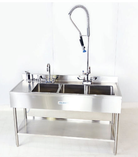 Dekontaminations-Spüle - SPS1 - Spire Integrated Solutions - Sterilisation / Pflege / 1 Station