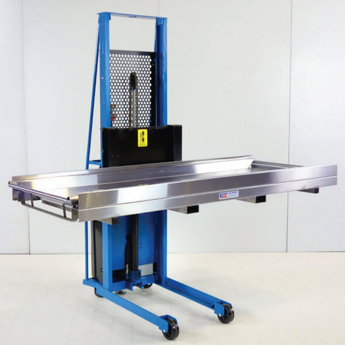 Umschlag-Leichentransportwagen - SR1468W Series - Spire Integrated Solutions - Lager / elektrisch / mit Ablage