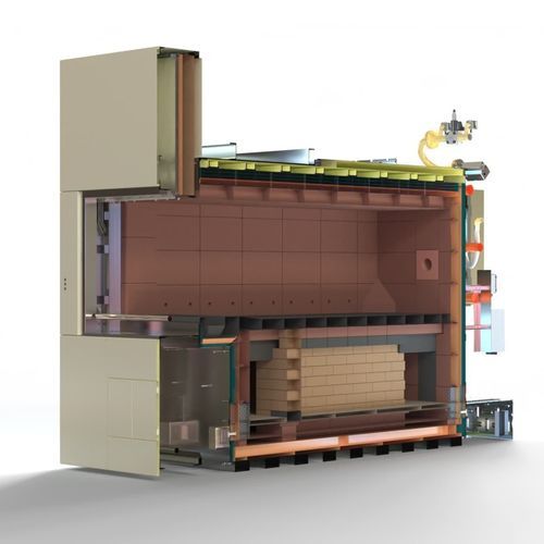 Krematorium-Verbrennungsanlage - FTIV Ready - Facultatieve Technologies - für Leichen / Multigas / großformatig