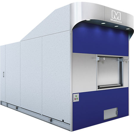 Krematorium-Ofen - Super PowerPak III Plus - Matthews Environmental Solutions - für Leichen / bodenstehend / automatisch
