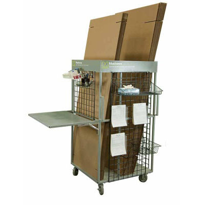 Geschirrwagen - Matthews Environmental Solutions - Lager / mit Regal / mit Korb