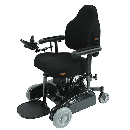 Elektrischer Rollstuhl - Miniflex SitRite - Eurovema Mobility - zur Nutzung im Freien / für den Innenbereich / mit Fußstütze