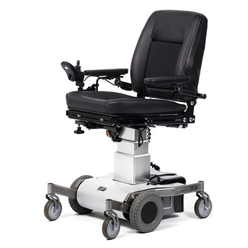 Elektrischer Rollstuhl - Flexmobil i6 Comfort - Eurovema Mobility - für den Innenbereich / höhenverstellbar / schwarz