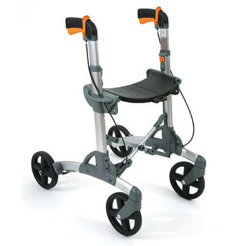 Rollator mit 4 Rädern - S7 - Eurovema Mobility - Aluminiumrahmen / mit Sitz / zusammenklappbar