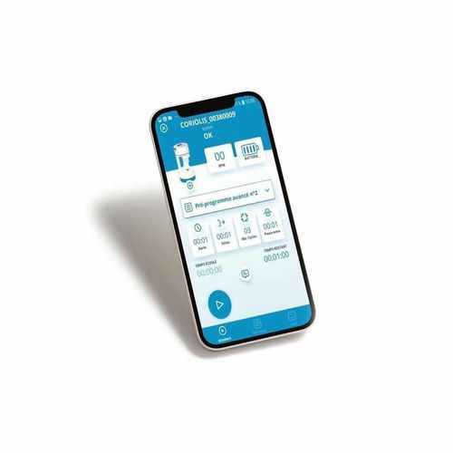 Mobile Applikation / für Luftkeimsammler - Coriolis Connect - Bertin Technologies - medizinisch / Steuerung / Android