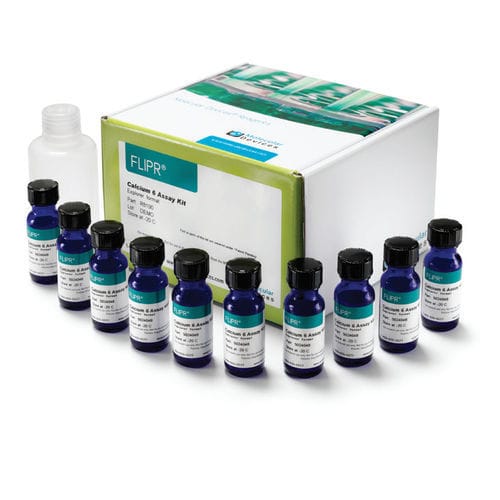 Testkit für Forschungszwecke - FLIPR® - Molecular Devices - für Medikamentenforschung / Kalzium / Fluoreszenz