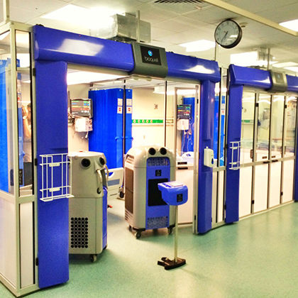 Isolator für Reinraum - Bioquell POD - Bioquell - Klasse III / bodenstehend / mit HEPA-Filter