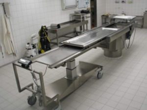 Rechtsmedizin-Autopsietisch - MA-2002 - MEDIS Medical Technology - stationär / auf Rollen