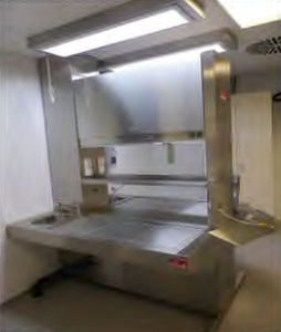 Arbeitstisch - MA-2070-Vet - MEDIS Medical Technology - Nekropsie / für Tiere / drehbar