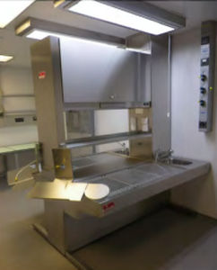 Arbeitstisch - MA-2306 - MEDIS Medical Technology - zum Sezieren / für Tiere / drehbar