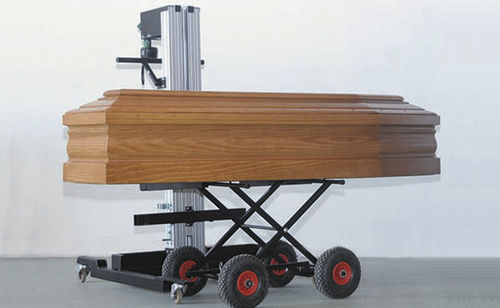 Transport-Leichentransportwagen - F040001V series - Olivetti - Edelstahl / höhenverstellbar