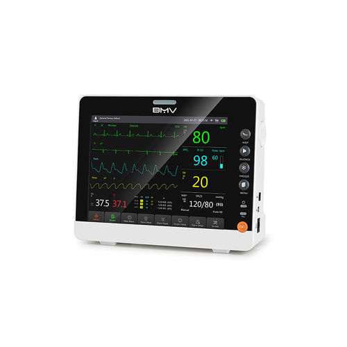 Tragbarer Patientenmonitor - BMO100 6 Parameter - BMV - EKG / RESP / SpO2