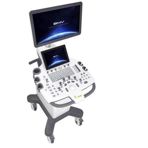Plattformmontiertes Ultraschallgerät - BPU100 Exp - BMV - für Ultraschalldiagnostik in Gynäkologie und Geburtshilfe / für Kardiologie / für Ultraschalldiagnostik in Anästhesie und Intensivmedizin