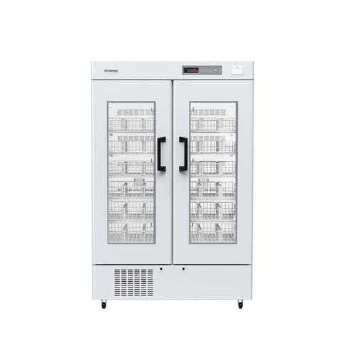 Kühlschrank für Blutbanken - BBR-4V series - Biobase - Schrank / mit 2 Türen / mit Glastür