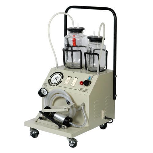 Elektrische chirurgische Absaugpumpe - Life Support Systems - auf Rollen