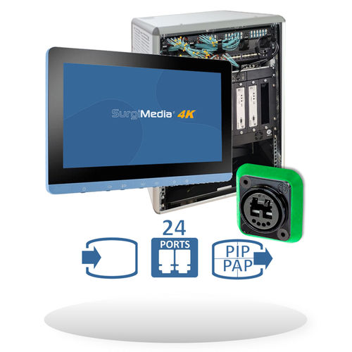 4K-OPVideoSystem - DistriVIEW 4K IP-24 - SURGIMEDIA / ISIS - 720p / 1080p