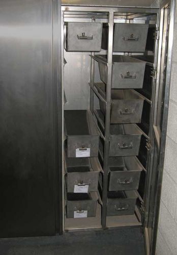 Kühlungs-Schrank - DFW Europe - für Kremationsasche / für Krankenhaus / belüftet
