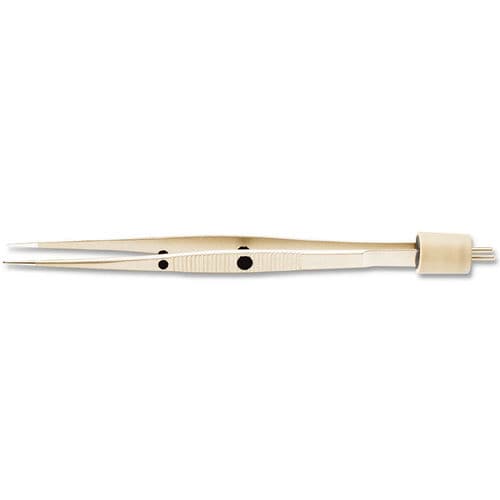 Antihaft-Klemme - 12-1140AU - Kirwan Surgical Products - bipolar / elektrochirurgisch / gerade