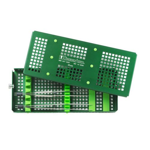 Sterilisationstablett für Instrumente - 10-9090 - Kirwan Surgical Products - perforiert