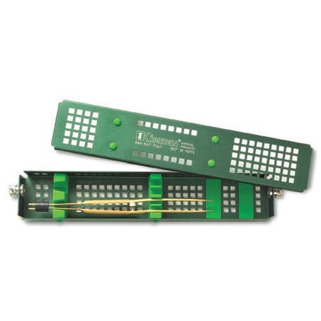 Sterilisierkassette für Instrumente - 10-9093 - Kirwan Surgical Products - perforiert