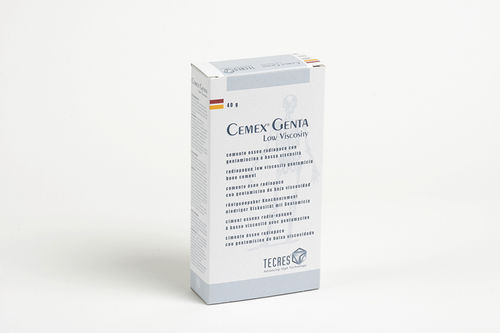 Knochenzement für orthopädische Chirurgie - CEMEX GENTA series - Tecres