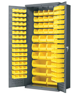 Medikamente-Schrank - AkroBin® - Akro-Mils - Krankenhaus / Edelstahl