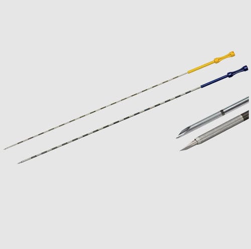 Curietherapie-Injektion-Nadel - 1171-0430 - Eckert & Ziegler - 17G / 18G
