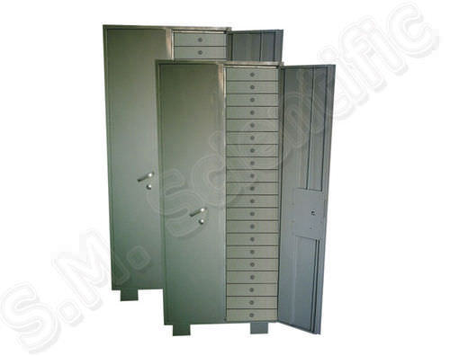 Abstellschrank - SMI-237 - S.M. Scientific Instruments - für Paraffinblöcke / für Krankenhaus
