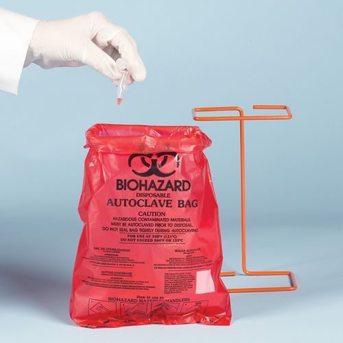 Biologisch gefährlicher Verpackungsbeutel - F13166-0000 - ATS Scientific Products - für medizinische Abfälle / autoklavierbar