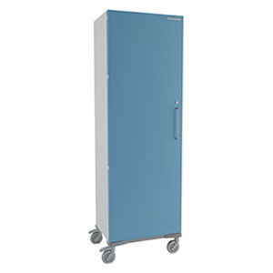 Krankenhausschrank - MH6418RHM - Medstor GmbH - mobil / modular / 1 Tür