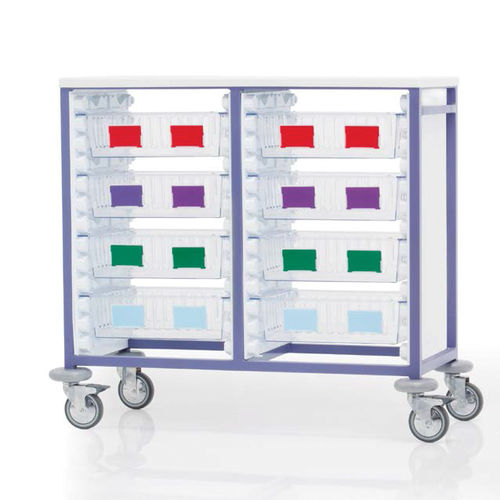 Transportwagen - Medstor GmbH - Lager / mit Korb