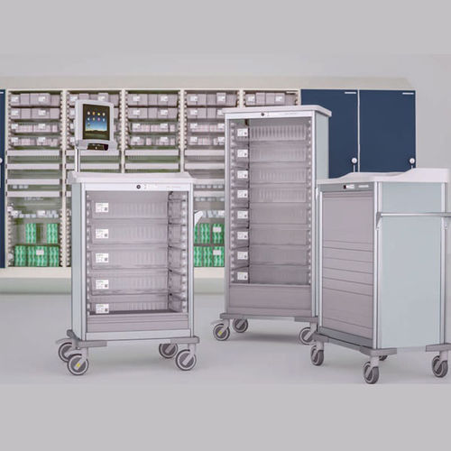 Transportwagen - MC75x series - Medstor GmbH - Rolladen