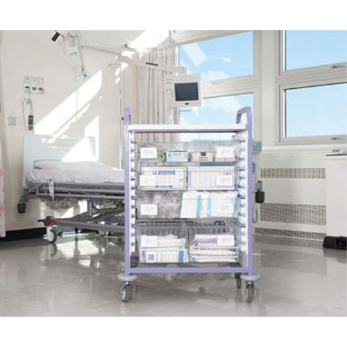 Medikamentenwagen - MH3166B - Medstor GmbH - Pflege / mit Platte