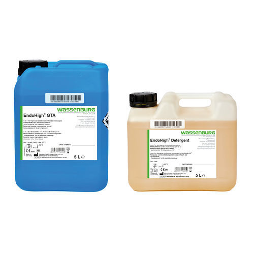Flüssiges Reinigungsmittel - EndoHigh® GTA - Wassenburg Medical - für Reinigungs- und Desinfektionsgerät / desinfizierend