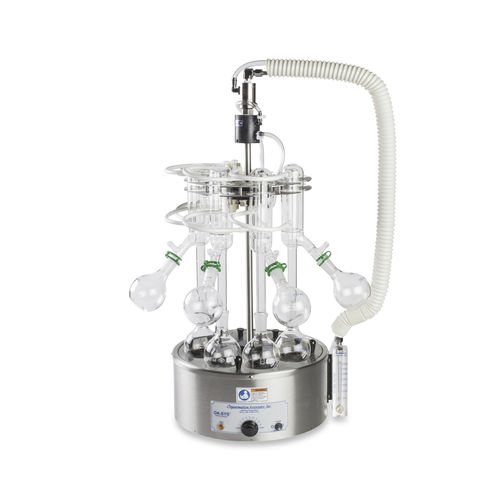 Verdampfer für Proben - S-EVAP-RB - Organomation - parallel / Stickstoff / mit Lösungsmittel