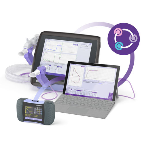 Medizinische Software - EasyOne Connect - ndd Medical Technologies - Spirometrie / Datenverwaltung / Reporting
