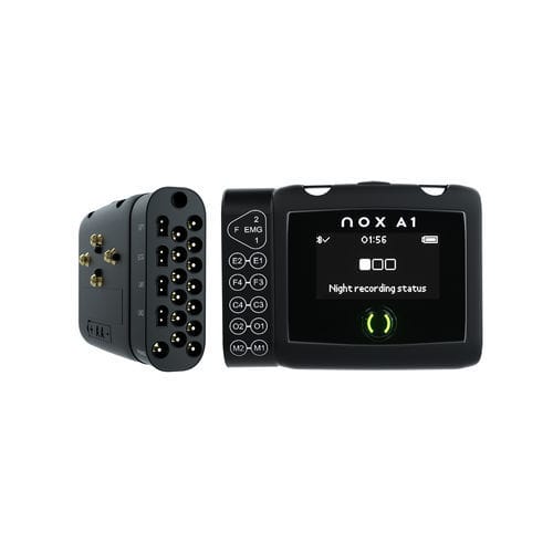 Polysomnograph mit drahtloser Verbindung - Nox A1s™  - Nox Medical - mit EEG-Überwachung / ambulantes