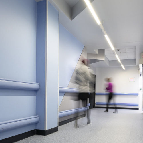 PVC-Bodenbelag - GTI MAX CLEANTECH - GERFLOR - Glasfaser / PUR / rutschfest