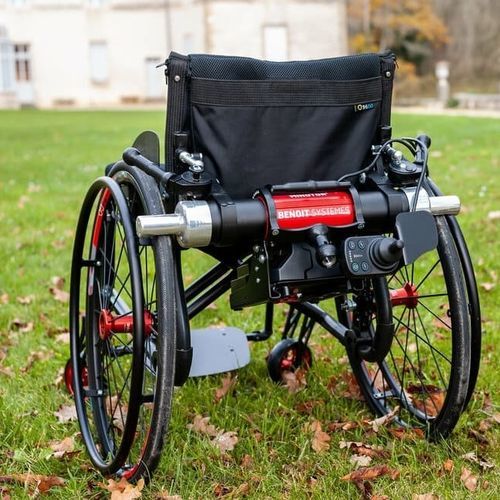 Elektrischer Rollstuhlantrieb - LIGHT DRIVE 2.1 - BENOIT SYSTEMES - Rück