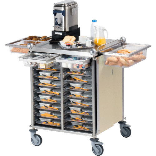 Wagen für Kliniken - SERVIS EVO - ELECTRO CALORIQUE Groupe - Service / zum Servieren / Frühstück