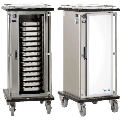 Transportwagen - NAVIS CALDO - ELECTRO CALORIQUE Groupe - zum Servieren / Edelstahl / isotherm