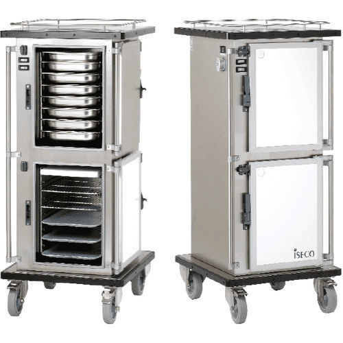 Transportwagen - NAVIS CALDO DUO - ELECTRO CALORIQUE Groupe - Edelstahl / mobil / isotherm