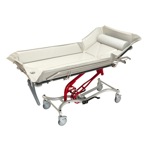 Höhenverstellbarer Duschwagen - Shado&reg; - SCALEO Medical - elektrisch / für Übergewichtige
