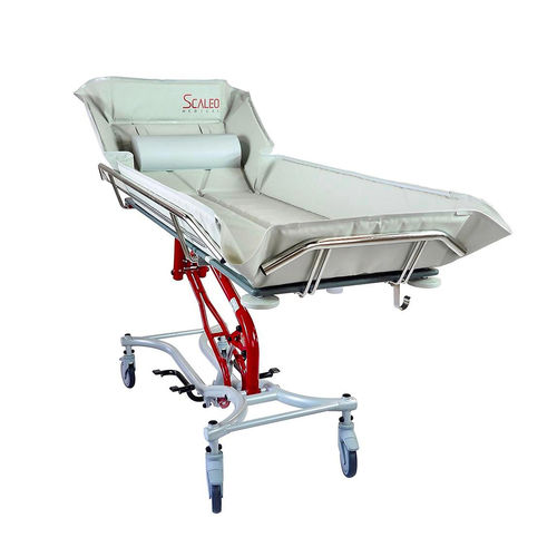 Hydraulischer Duschwagen - Shado® 180 medium  - SCALEO Medical - elektrisch / batteriebetrieben