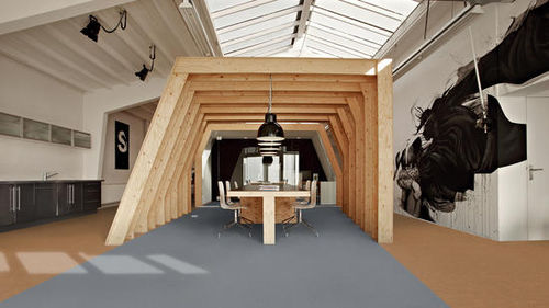 Linoleum-Bodenbelag - Trentino xf²™ - TARKETT - Carbon