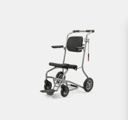 Transportstuhl für den Innenraum - TEKVOR CARE - für Außenbereich / ergonomisch / stapelbar