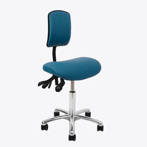 Stuhl für Zahnarztpraxis - 80143 - VELA Medical - auf Rollen / mit hoher Rückenlehne / pneumatisch
