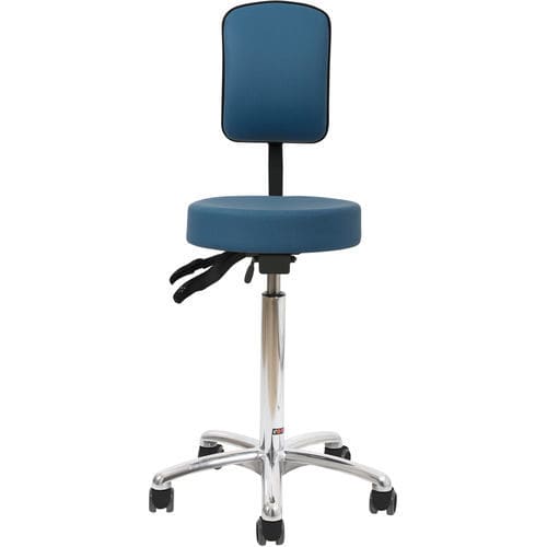 Dentalhocker - Samba 520 - VELA Medical - höhenverstellbar / pneumatisch / hydraulisch
