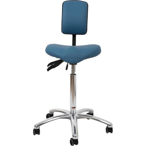 Labor-Bürostuhl - Samba 110 - VELA Medical - für Erwachsene / auf Rollen / pneumatisch