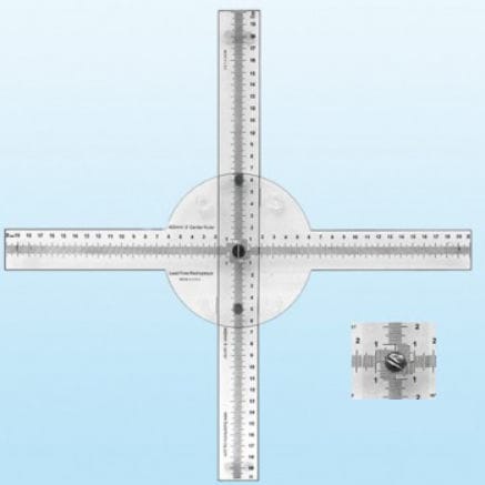 Röntgenlineal - X-Ray Ruler - QUART X-Ray QA Solutions